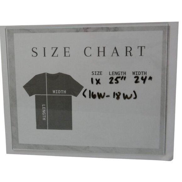 Women's Bohemian Two Step Cowgirl Handkerchief Tie  Western Short Sleeve Plus 1X - Picture 7 of 7